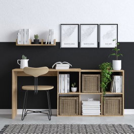 Hanah Home Blake Escritorio de Estudio Roble